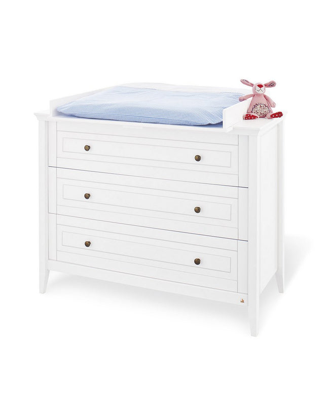 Startset 'Smilla' breed
2 delen: ledikant, brede commode