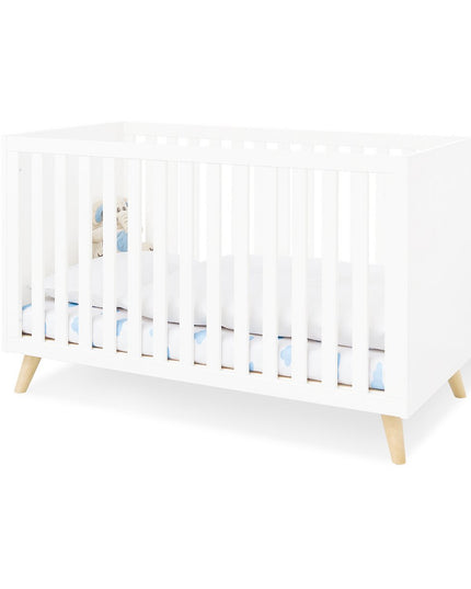 Startset 'Move' breed, incl. wandplank
3 delen: ledikant, brede commode, wandplank
