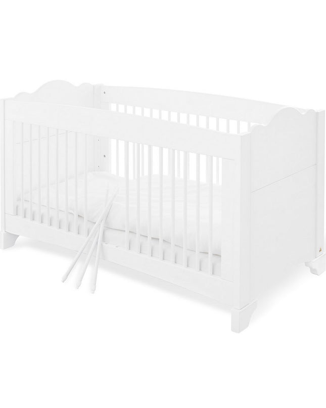 Startset 'Pino' extra breed
2 delen: ledikant, extra brede commode
