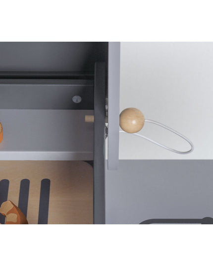 Kinderbarbecue 'Jeff' hout keukenspeelgoed