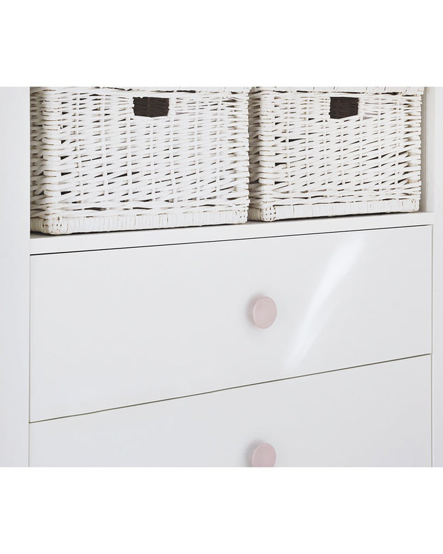 Startset 'Florentina' extra breed
2 delen: ledikant, extra brede commode