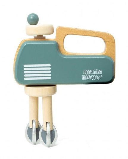 Handmixer smaragdgroen met kom