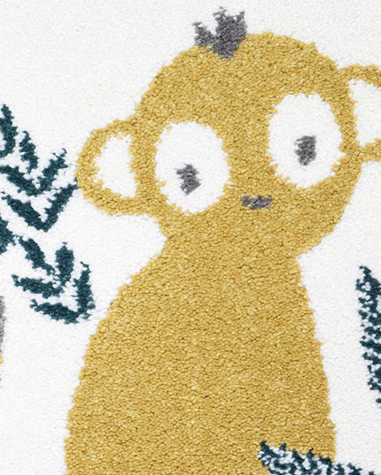 Monkey Paradise –  vloerkleed voor kinderen met jungle design (OEKO-TEX, Made in Europe) - 120 x 170cm