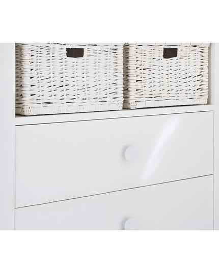 Startset 'Florentina' extra breed groot3 delen: ledikant, extra brede commode, grote kledingkast