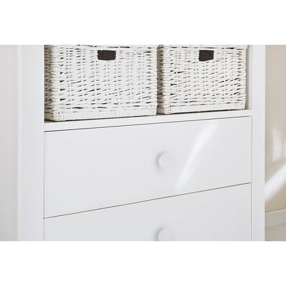Startset 'Florentina' extra breed groot3 delen: ledikant, extra brede commode, grote kledingkast