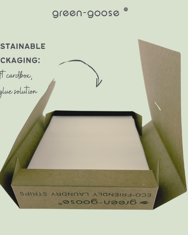 green-goose Wasstrips - 32 Strips - Ongeparfumeerd
