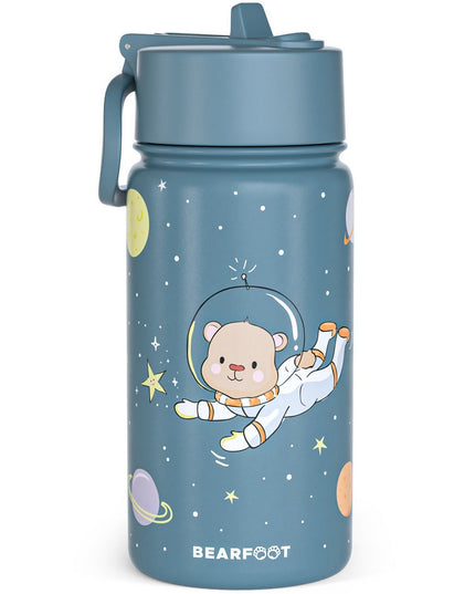 Thermo children's drinking bottle stainless steel - water bottle - thermo - Astro Beer blue