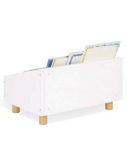 Kinderboekenplank 'Ando', wit
