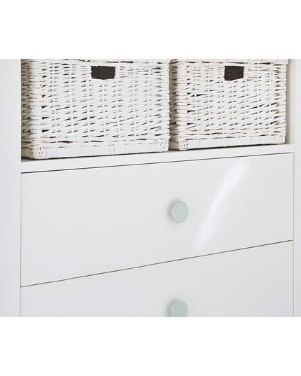 Startset 'Florentina' extra breed3 delen: ledikant, extra brede commode, 2-deurs kledingkast