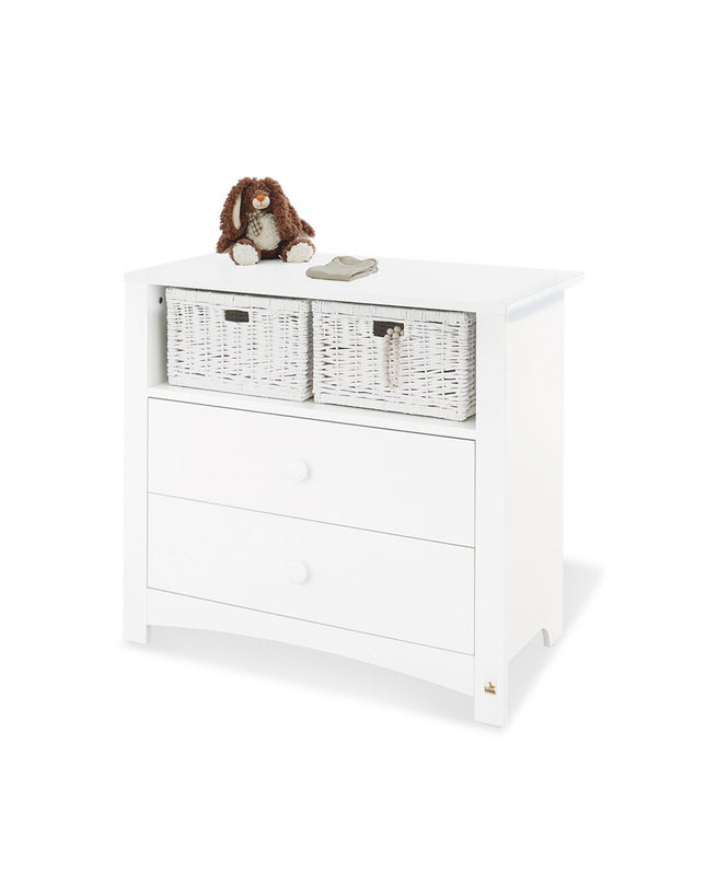 Startset 'Florentina' breed
2 delen: ledikant, brede commode