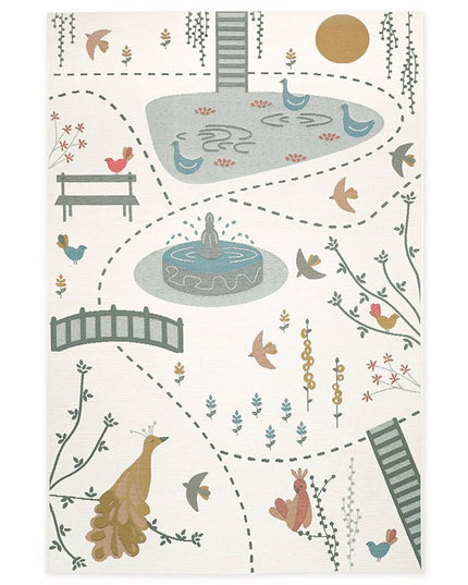 BIRD PARADISE vloerkleed indoor & outdoor kinderspeelmat