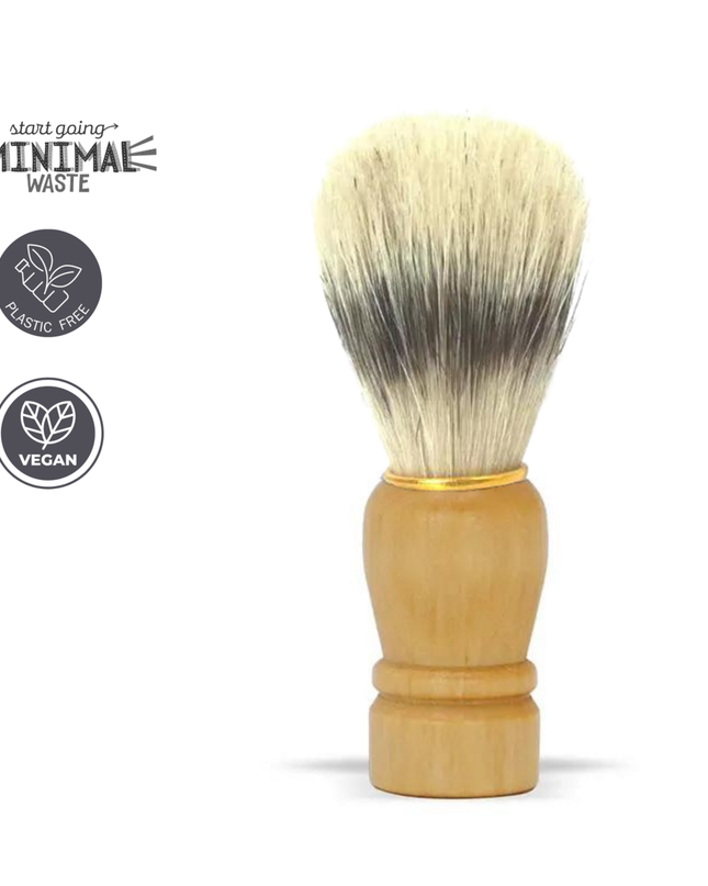 green-goose Klassiek Scheermes met Scheerzeep en Scheerkwast - Bamboe