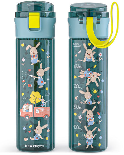 Kindertrinkflasche, 500 ml, leicht – Wasserflasche – Feuerwehrblau