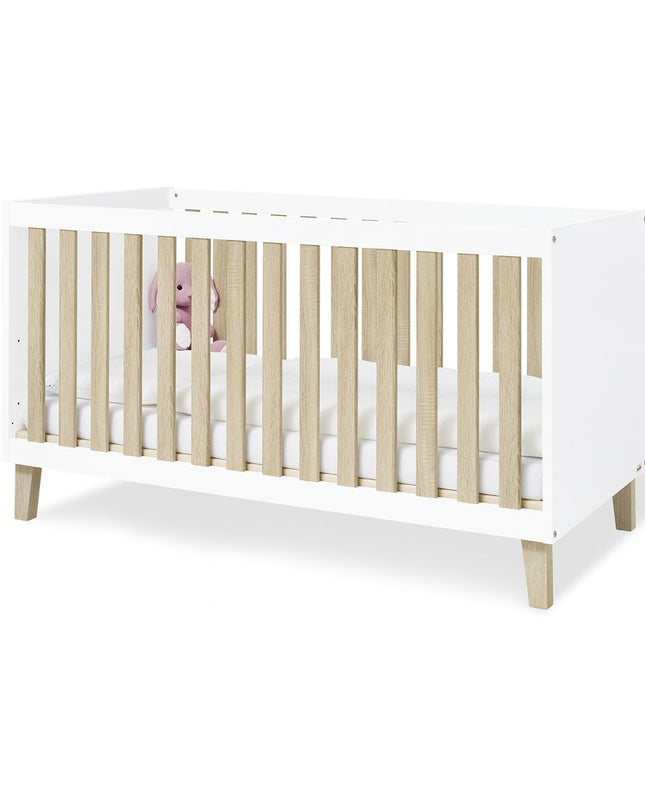 Startset 'Lumi' breed
2 delen: ledikant, brede commode