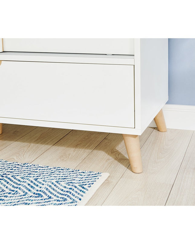 Startset 'Move' breed groot3 delen: ledikant, brede commode, grote kledingkast