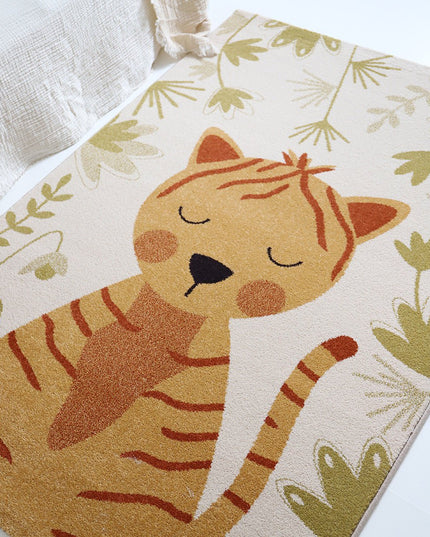 Silly – Kinder Vloerkleed met Tijgerillustratie