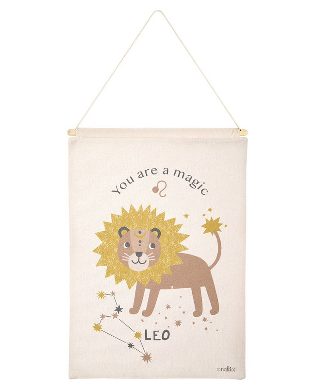 KLEINE LEEUW kindermuurkunst sterrenbeeld Leeuw - Wanddecoratie