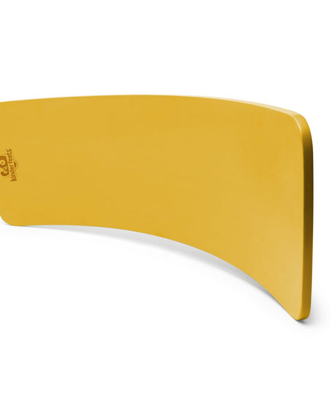 Kinderfeets houten balansbord / balance board kinderen - Mustard