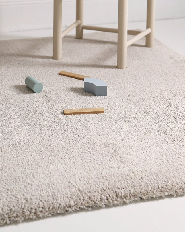 Nattiot Super Etico Vloerkleed – Linnenkleur (120 x 170 cm)