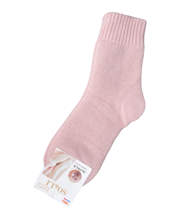 green-goose Alpaca Damessokken - Extra Zacht - 1 Paar - 95% - dames