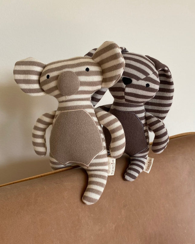 Astrid gebreide teddybeer Konijn knuffel