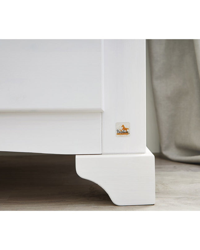 Startset 'Pino' breed
2 delen: ledikant, brede commode