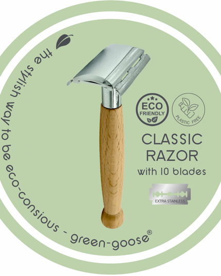 green-goose Klassieke Scheerset - Bamboe
