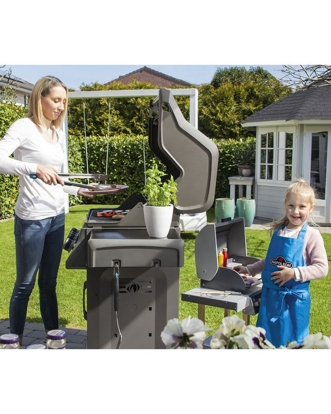 Kinderbarbecue 'Jeff' hout keukenspeelgoed