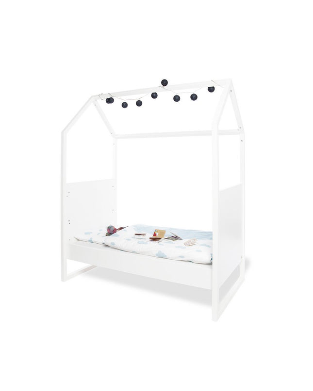 Startset 'Hilda & Riva' extra breed, wit
2 delen: huisbed, extra brede commode