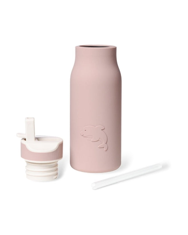 Lau silicone drinking bottle - Woodrose 400 ml