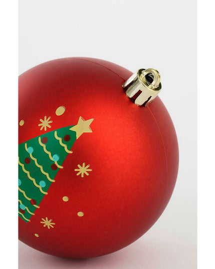 Kerstballen Set - 9 Stuks - Ø8 cm - Onbreekbaar - Wit, Rood, Groen kerst 2025