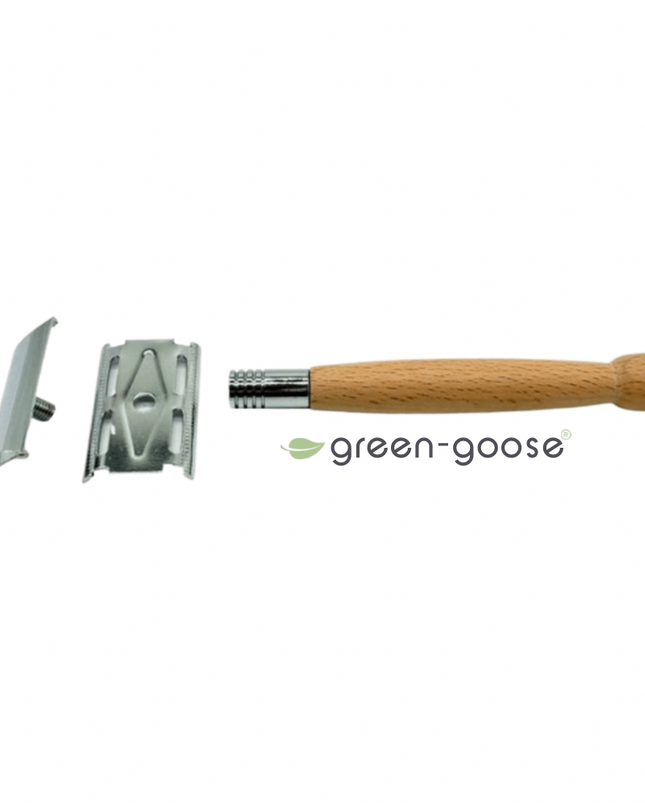 green-goose Scheerset met Scheerolie - Bamboe