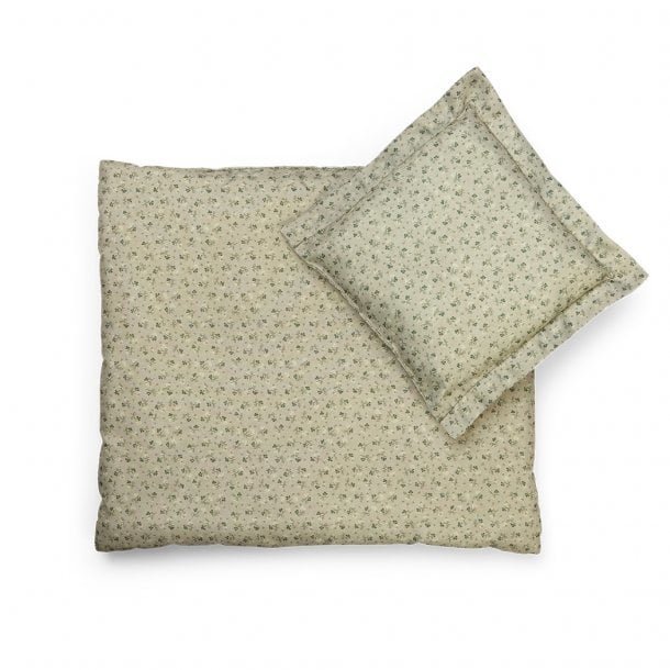 Bedset 50cm donker mint