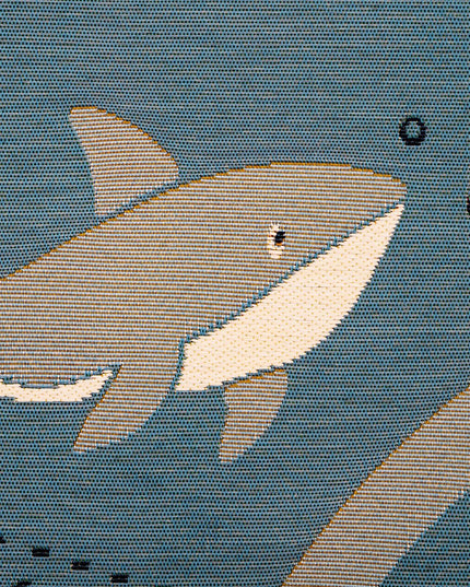 Deep Blue – Binnen- en Buitenspeelkleed vloerkleed voor Kinderen (123 × 180 cm, OEKO-TEX, Made in Europe)