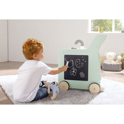 Kinderkeuken 'Kalle', pastelgroen hout