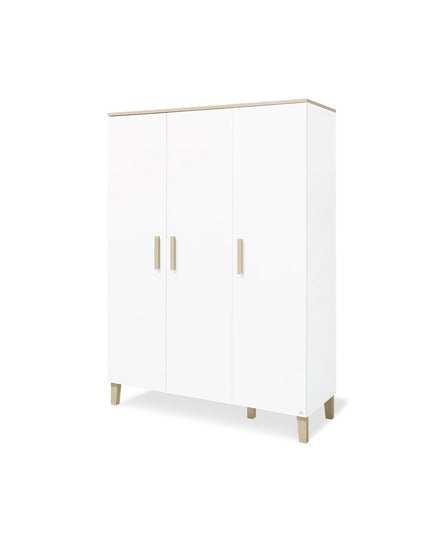 Startset  'Lumi' extra breed groot3 delen: ledikant, extra brede commode, grote kledingkast