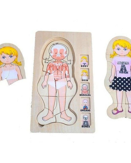 5 Lagen Puzzel Meisje