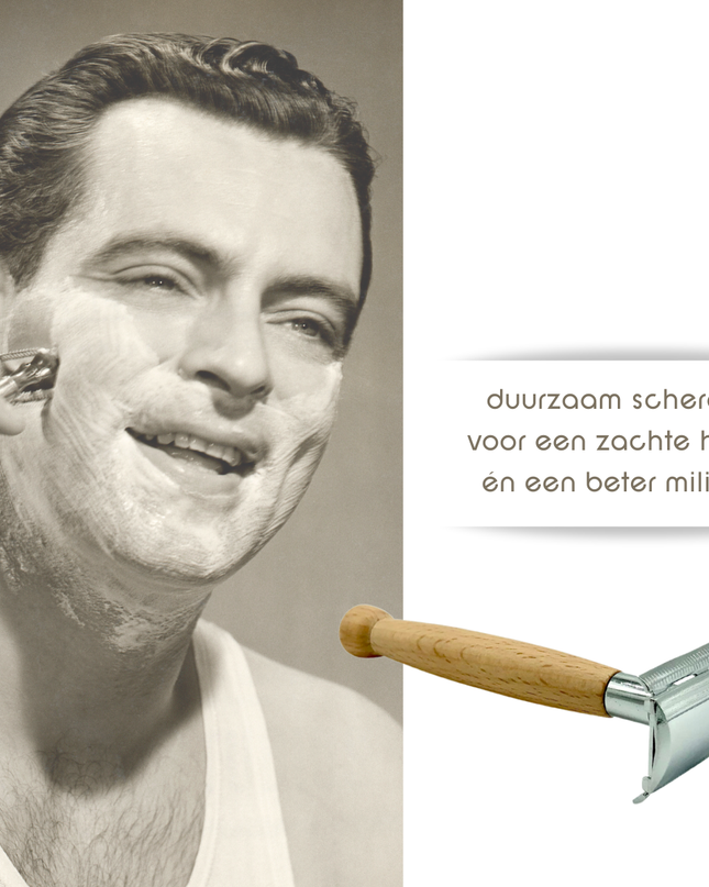 green-goose Scheerset met Scheerolie - Bamboe