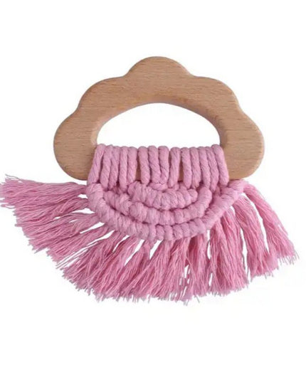 Zacht & Hard | BOHO Hout & Katoen Bijtring | BUBBLEGUM