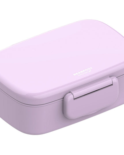 Children's lunch box with compartments, lightweight and leak-proof - Purple