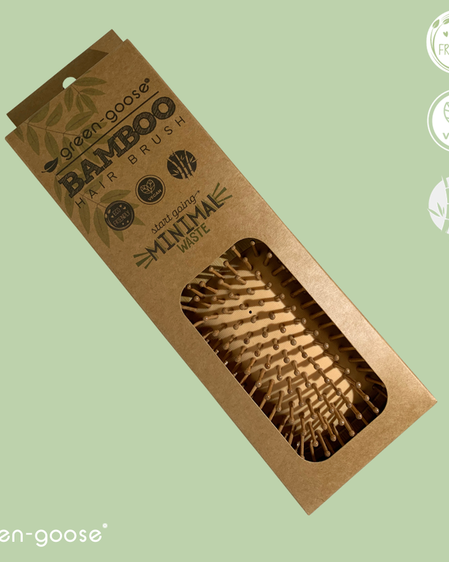 green-goose Bamboo Hairbrush XL
