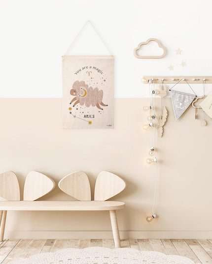 KLEINE RAM kindermuurkunst sterrenbeeld ram - Wanddecoratie