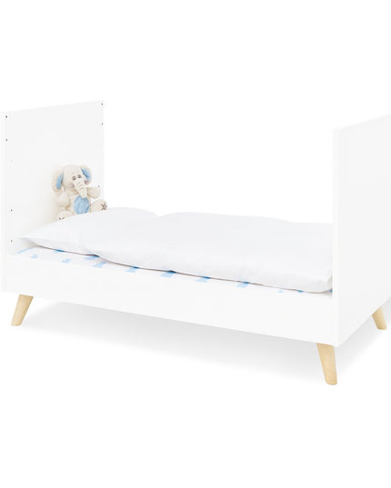 Startset 'Move' breed, incl. wandplank
3 delen: ledikant, brede commode, wandplank
