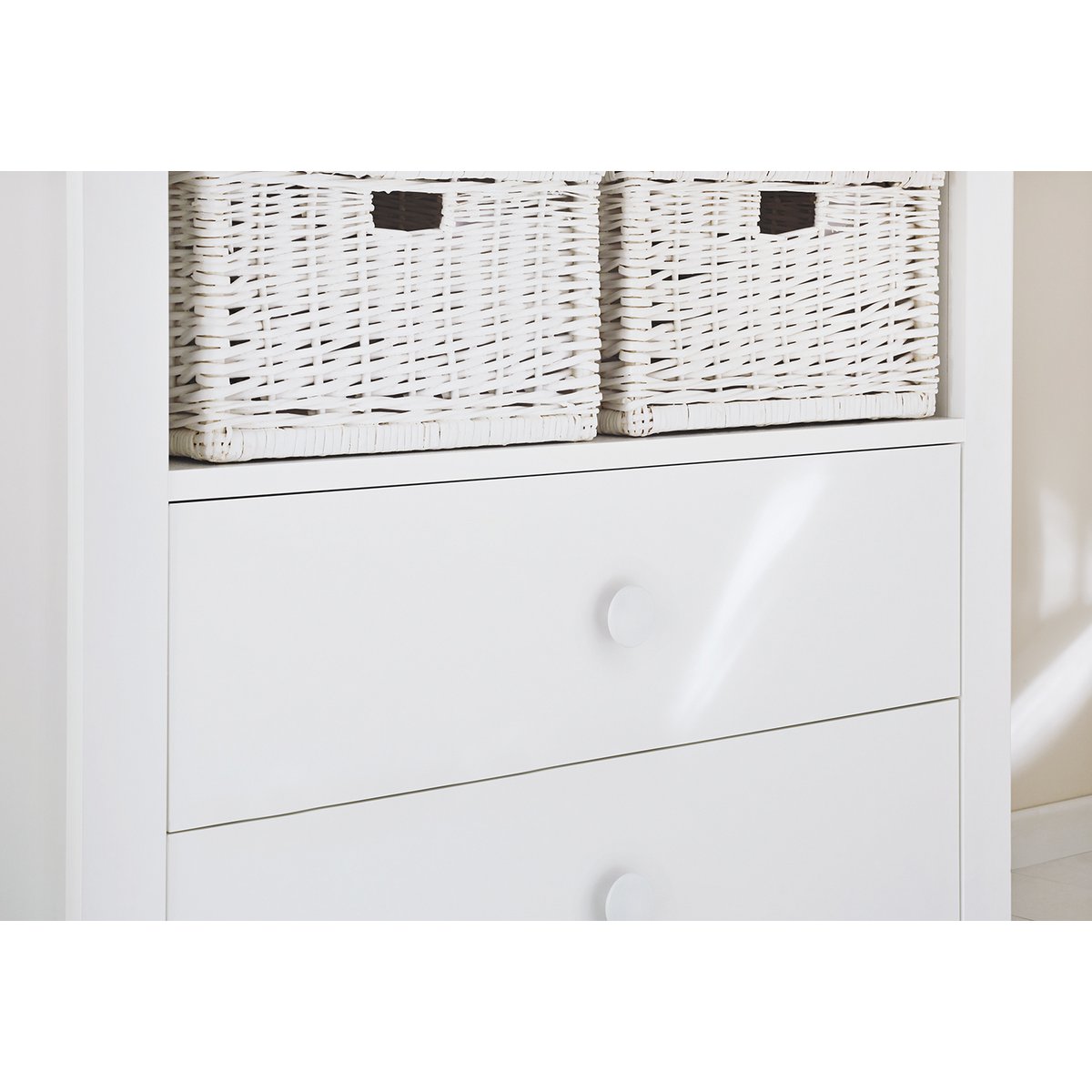 Startset 'Florentina' extra breed3 delen: ledikant, extra brede commode, 2-deurs kledingkast