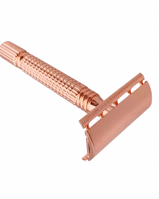 green-goose Klassieke Scheerset - Roze Goud