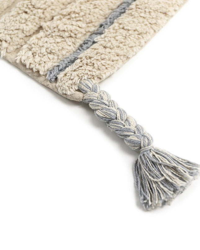 DALIA BLAUW bohemien kindertapijt