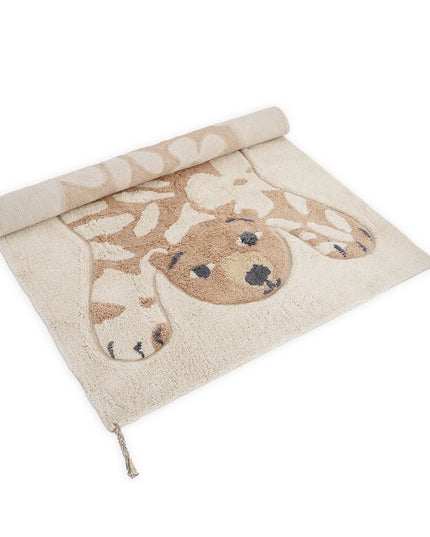 Flowerbear – Wasbaar katoenen vloerkleed voor kinderen