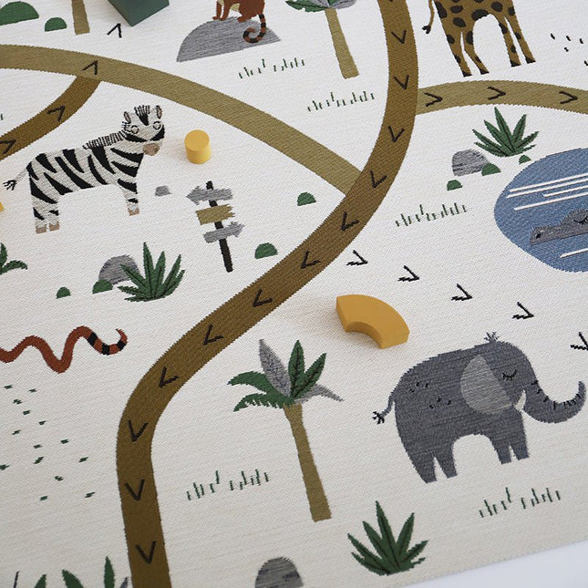 LITTLE SAVANNAH speelkleed vloerkleed voor binnen en buiten voor kinderen