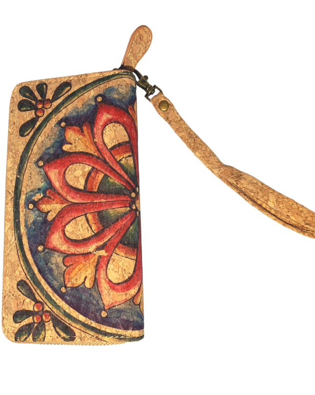 green-goose Kurk Dames Portemonnee - Mandala