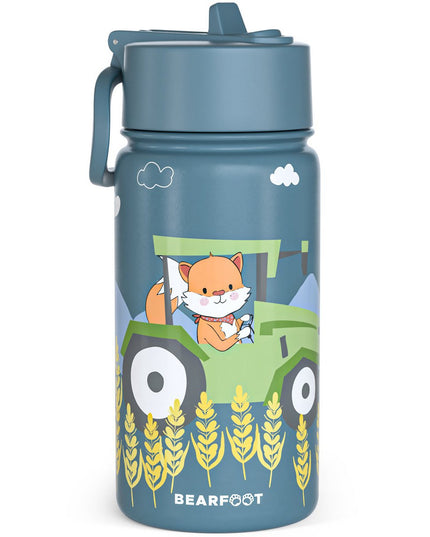 Thermo children's drinking bottle stainless steel - water bottle - thermo - Tractor